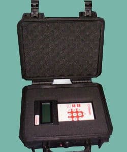 Handheld Gewinncomputer im Koffer